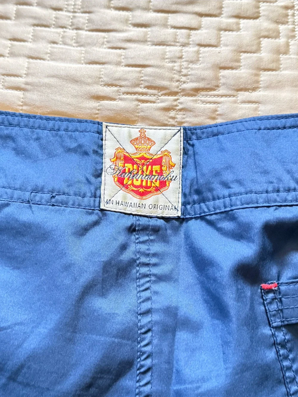 Duke Kahanamoku Vintage Reversible Shorts Men's Size 32